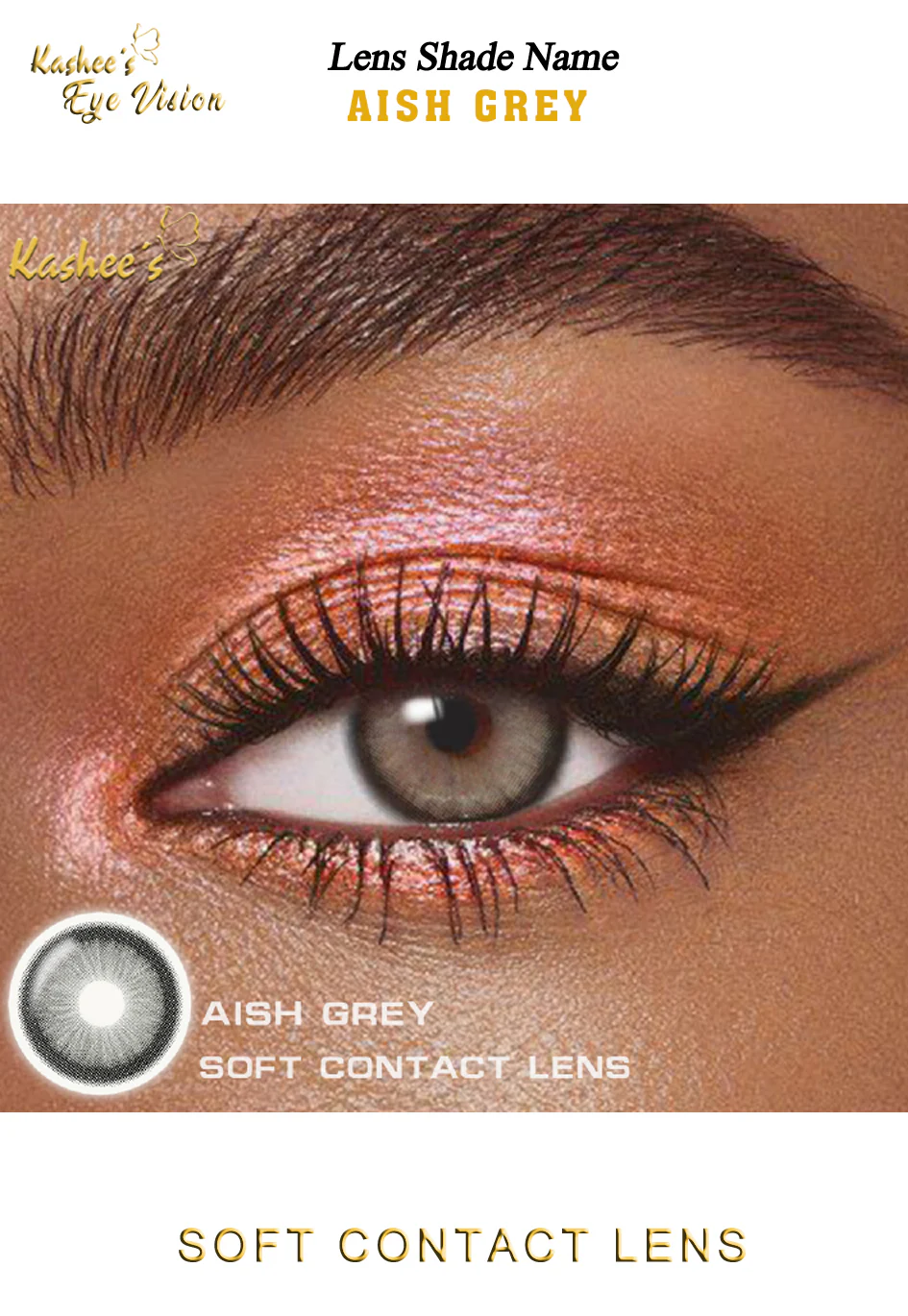 Kashees Lens Aish Grey - Image 2