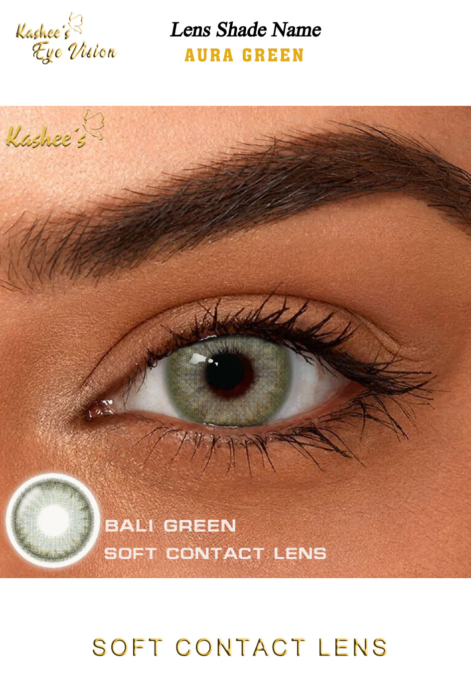Kashees Lens Aura Green - Image 2