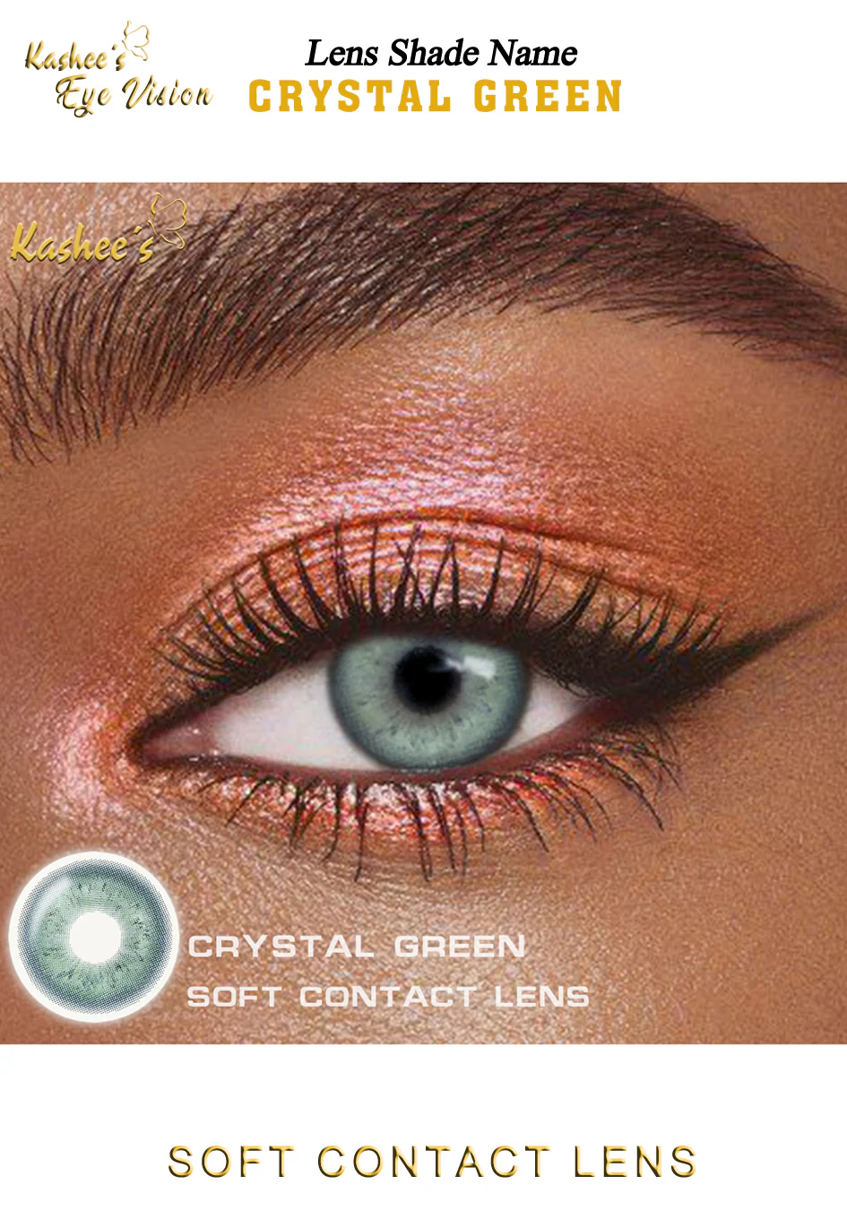 Kashees Lens Crystal Green - Image 2