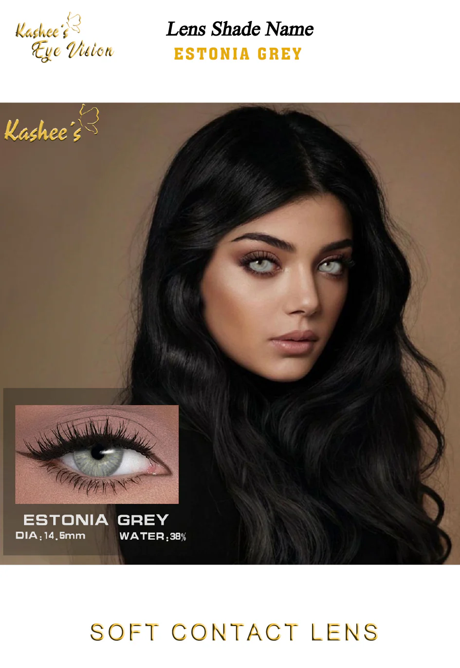 Kashees Lens Estonia Grey - Image 3
