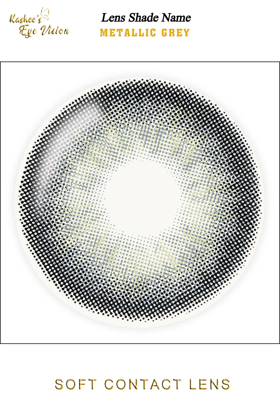Kashees Lens Metallic Grey - Image 5
