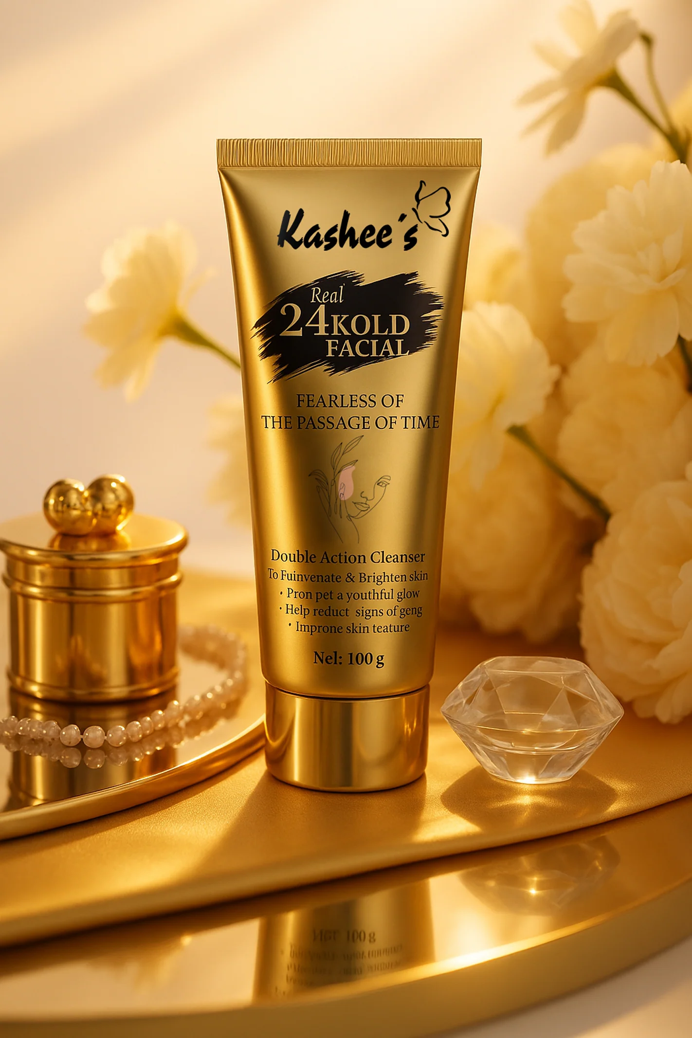Gold Firming Whitening Facial Set - Image 4