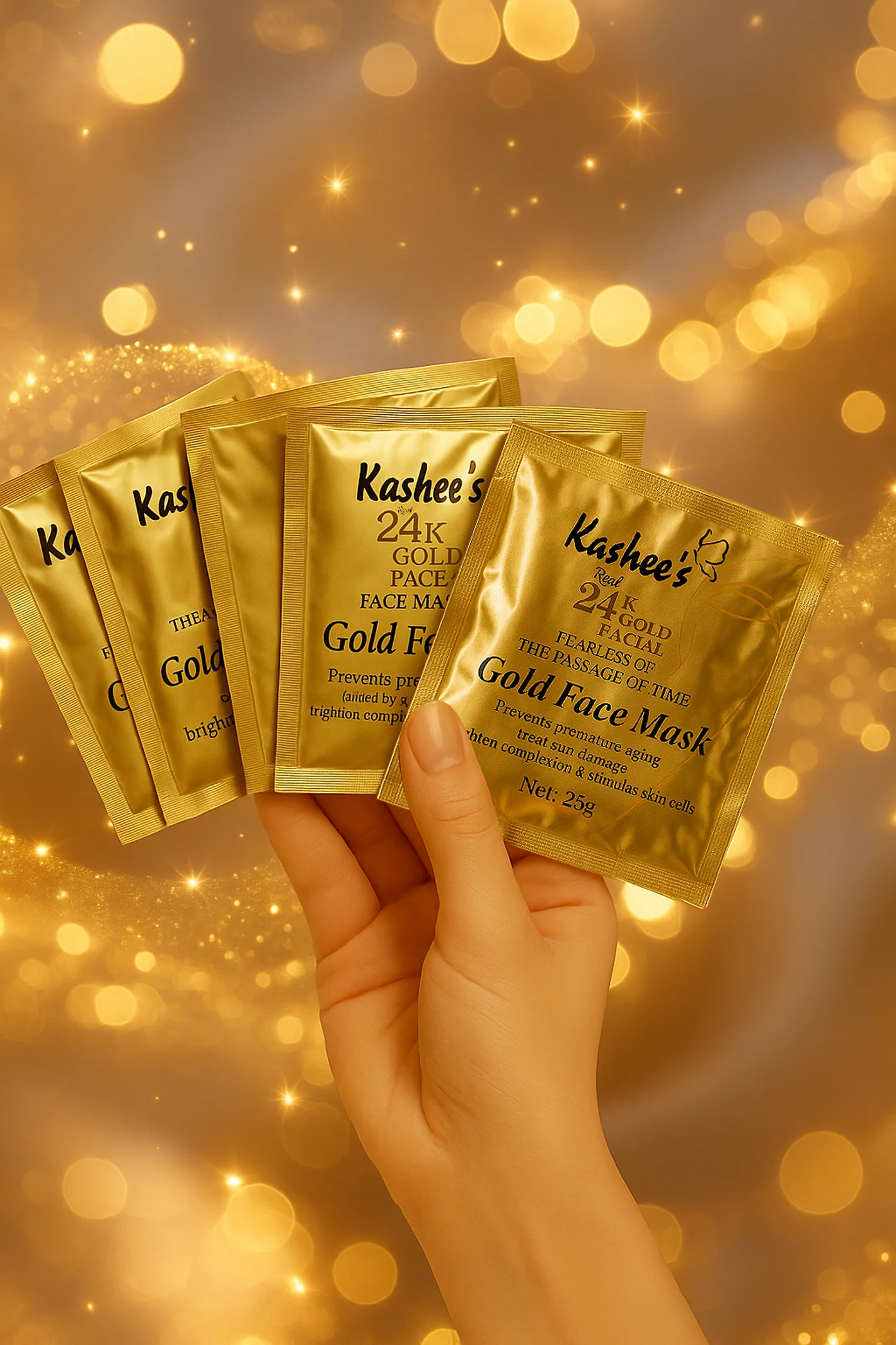 Gold Firming Whitening Facial Set - Image 6