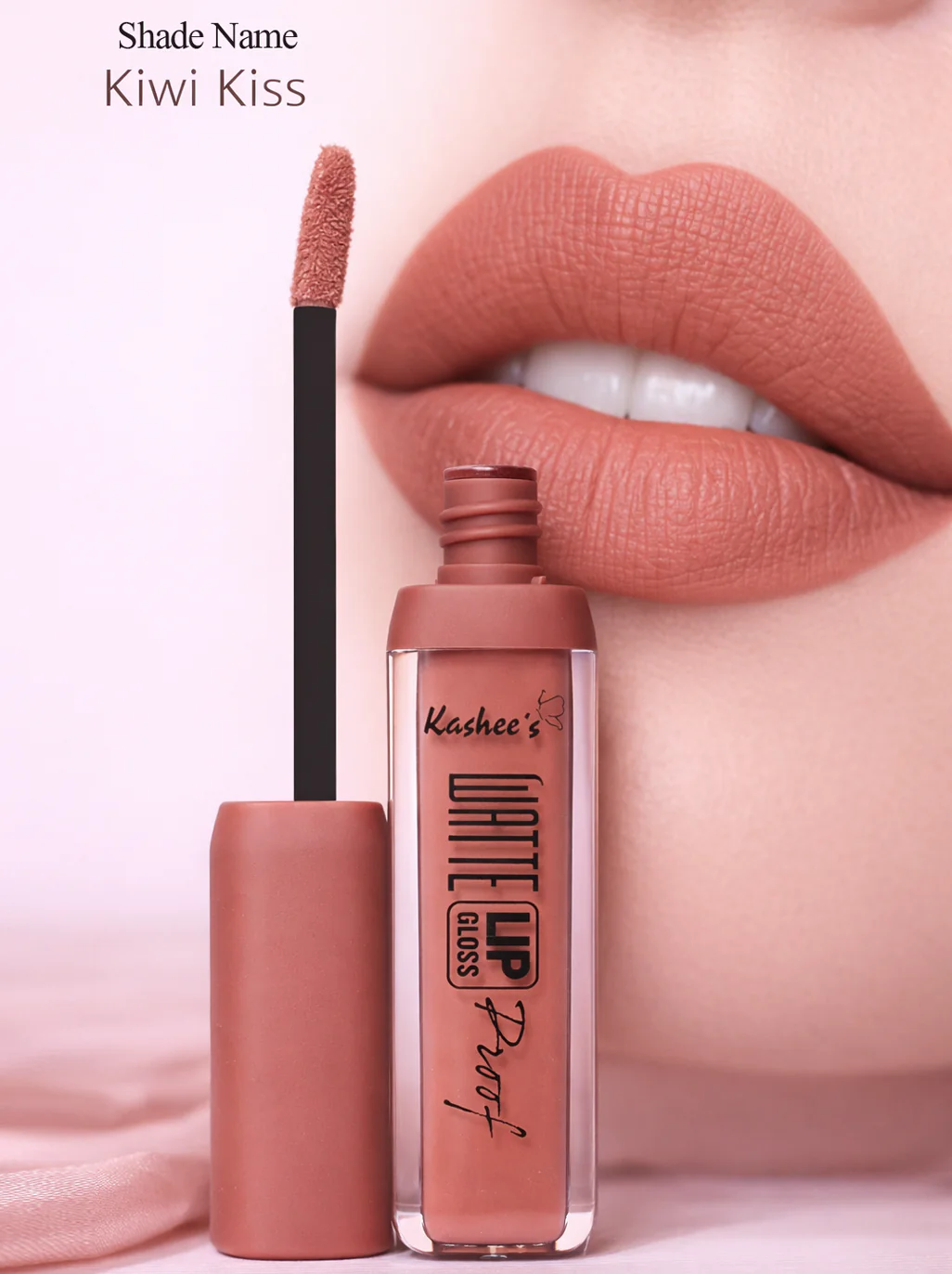 Matte Lip Gloss Waterproof (Pack of 6 Pcs) - Image 4