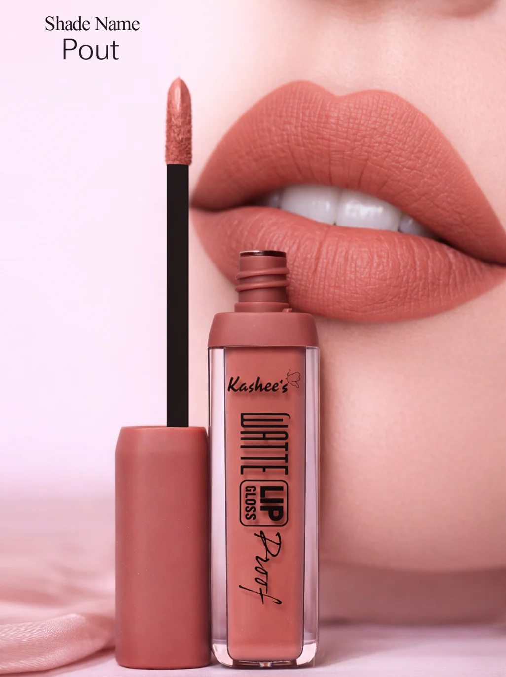 Matte Lip Gloss Waterproof (Pack of 6 Pcs) - Image 6