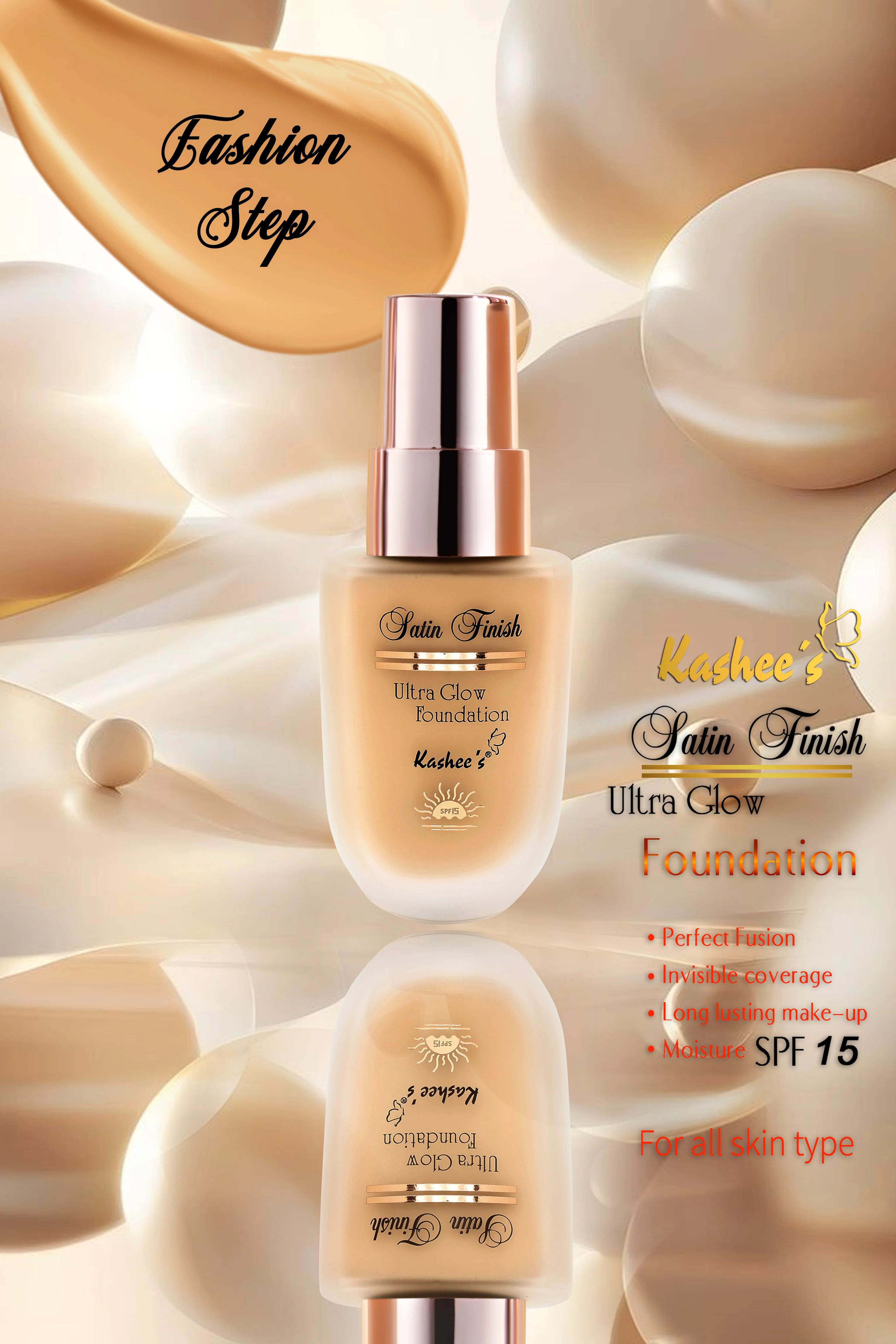 Satin Finish Ultra Glow Foundation - Image 3