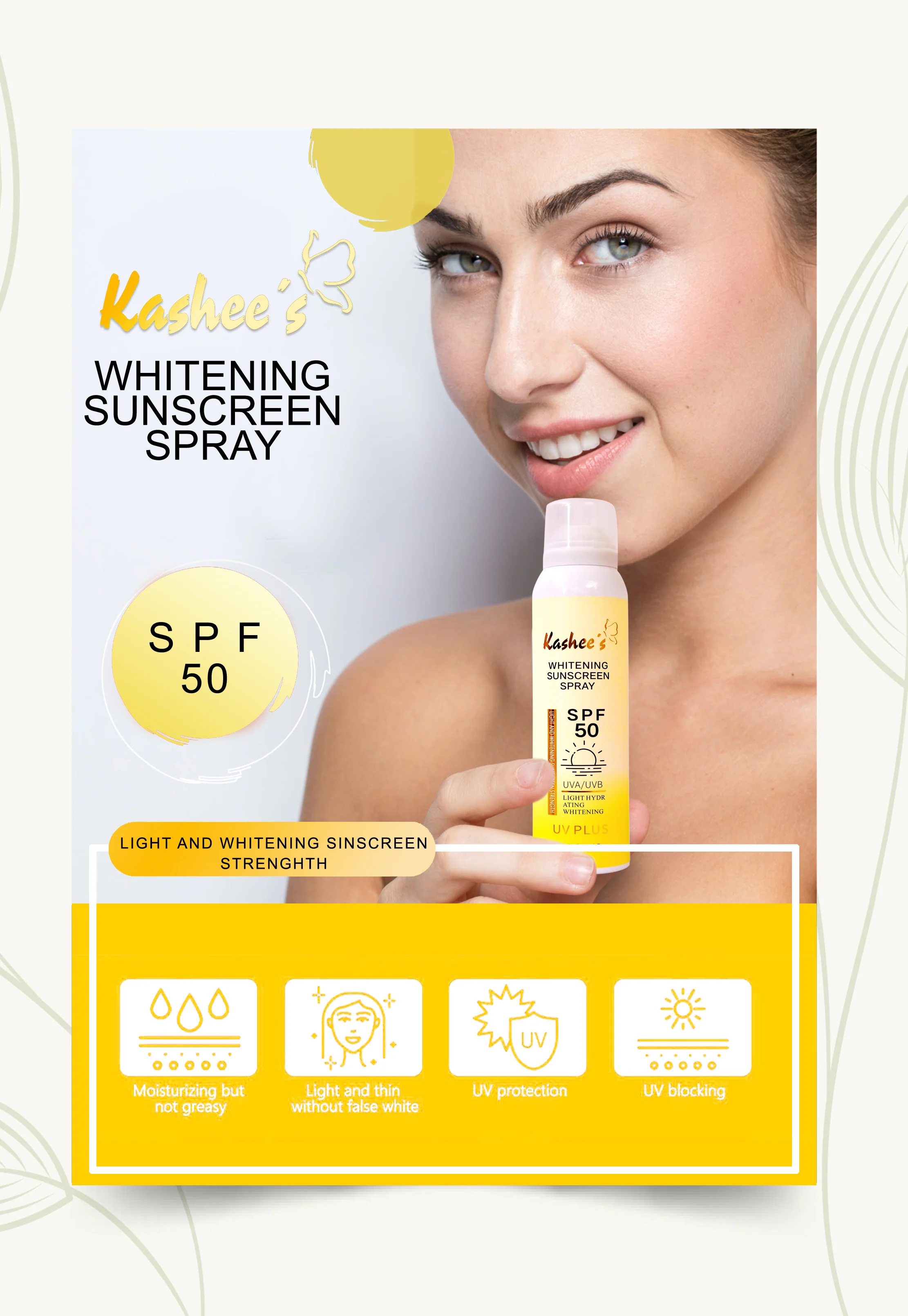 Whitening Sunscreen Spray - Image 4